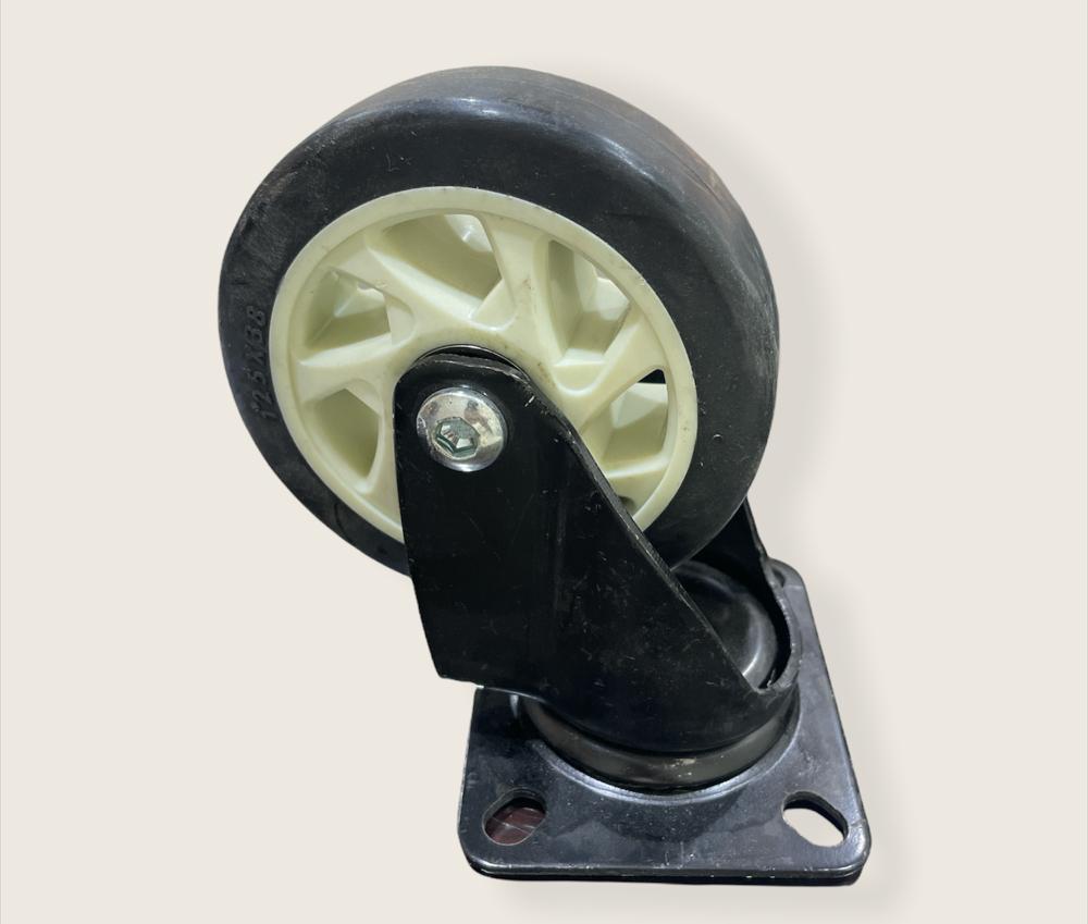 Caster Wheel Black 5 inch Swivel