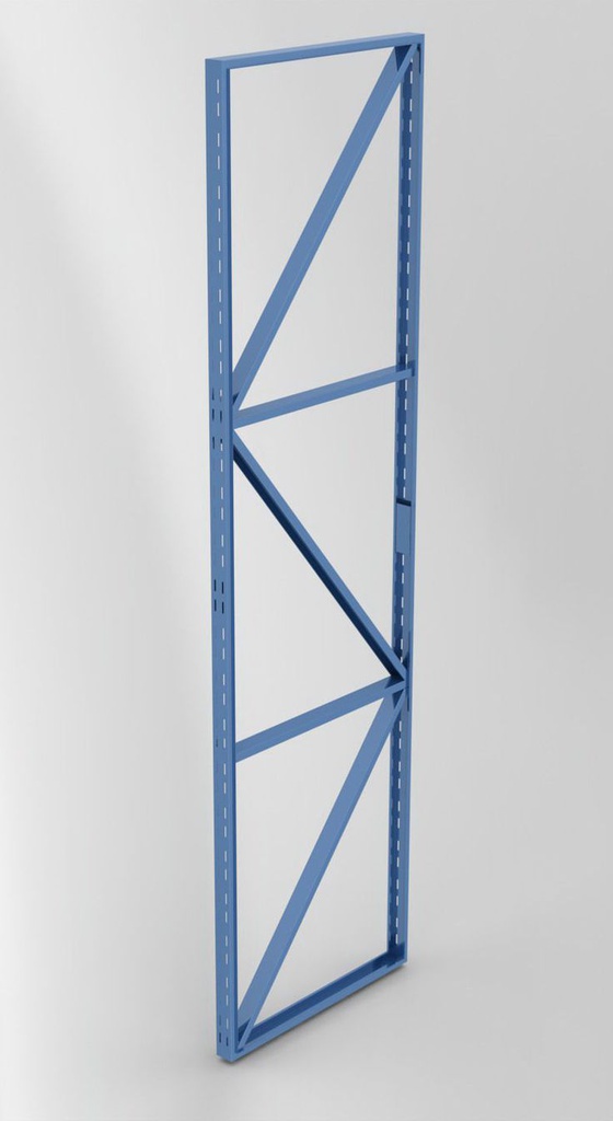 Double Shelving Beam 2.4m Blue Steel Storage Racking