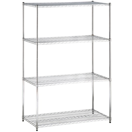 [1510090] Chrome Wire Shelving Set without set 90 x 45 x 2M 