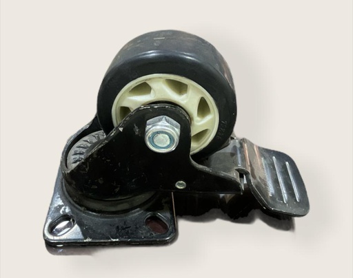 [1400101] Caster Wheel Black 3 inch With Break