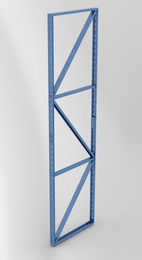 [1510055] Double Shelving Beam 2.4m Blue Steel Storage Racking