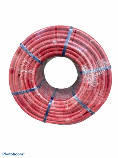[2110011] Adflex Compressor Hose 8 x 15mm Red 20 Bar 100M Italy