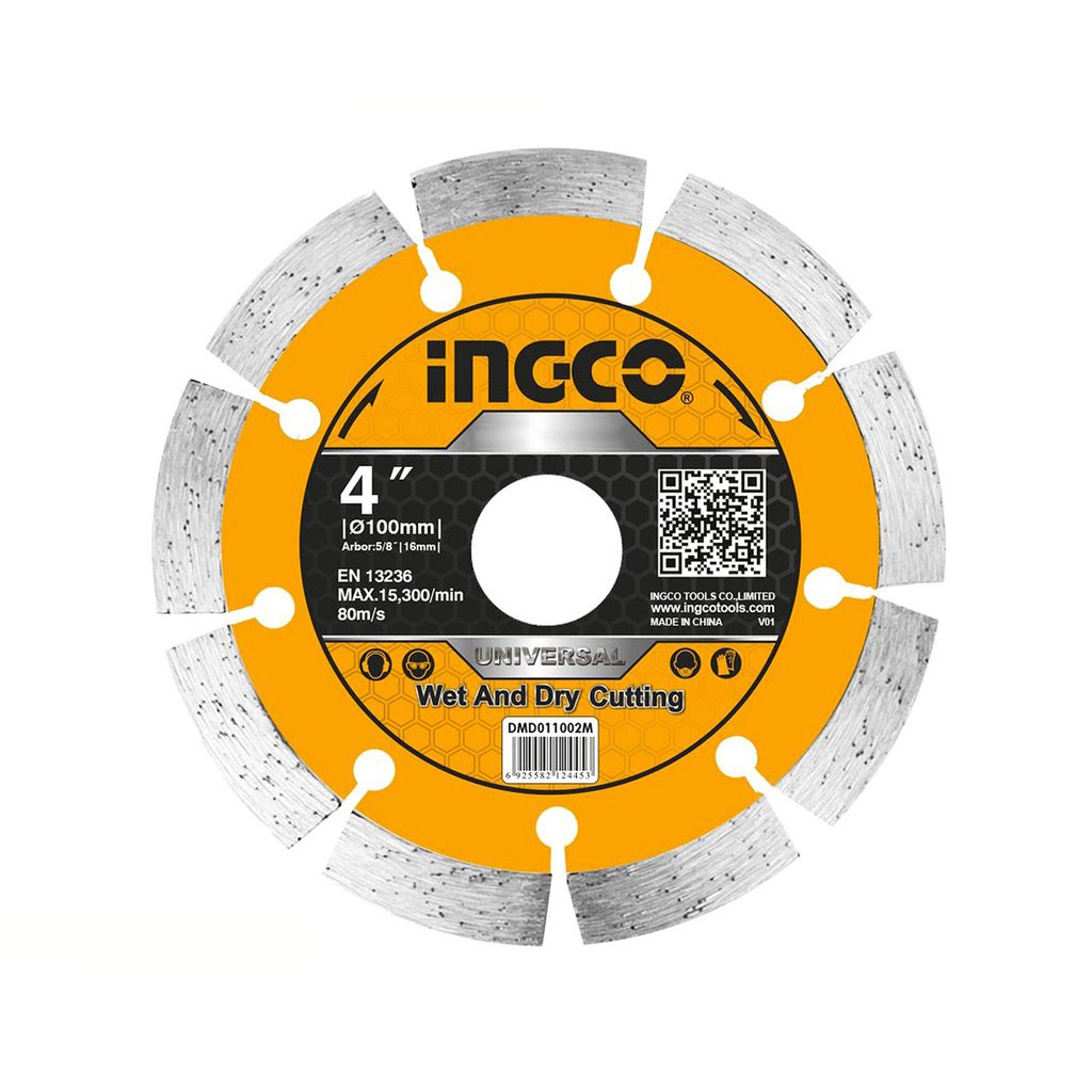 Ingco 4 Inch Dry diamond disc  DMD011002M