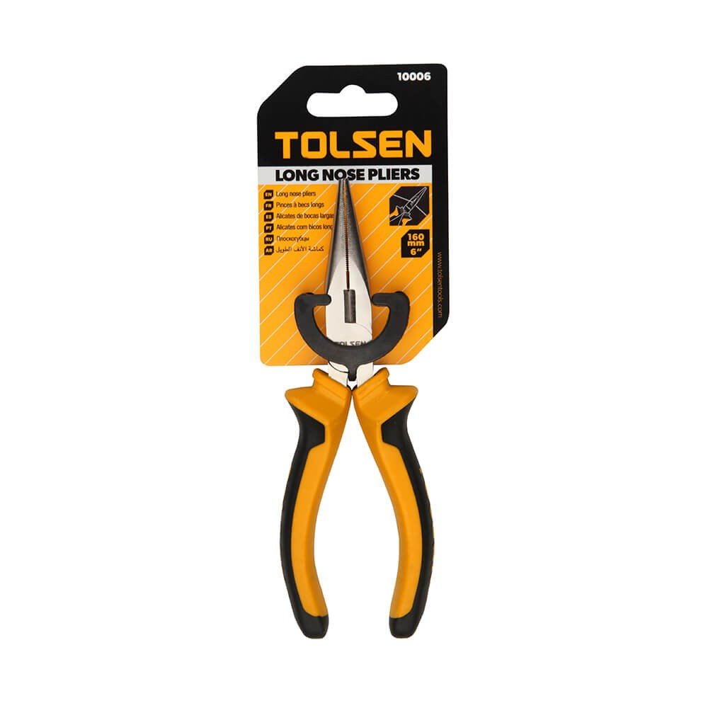 TOLSEN Long Nose Pliers 8 inch 10007
