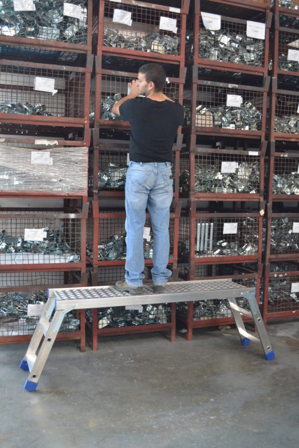 Marchetti Walking Platform Ladder 1130 mm Italy Model 20945
