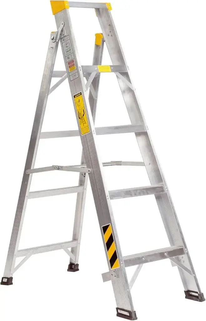  ALUMINUM Ladder 5 Step Mazaya KSA