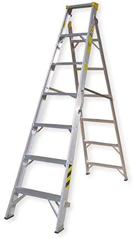 Mazaya 8 Step Ladder Aluminum KSA
