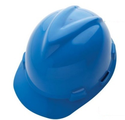 Plastic Blue Helmet