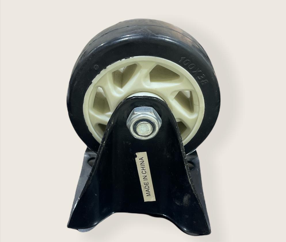 Caster Wheel Black 5 inch Fixed