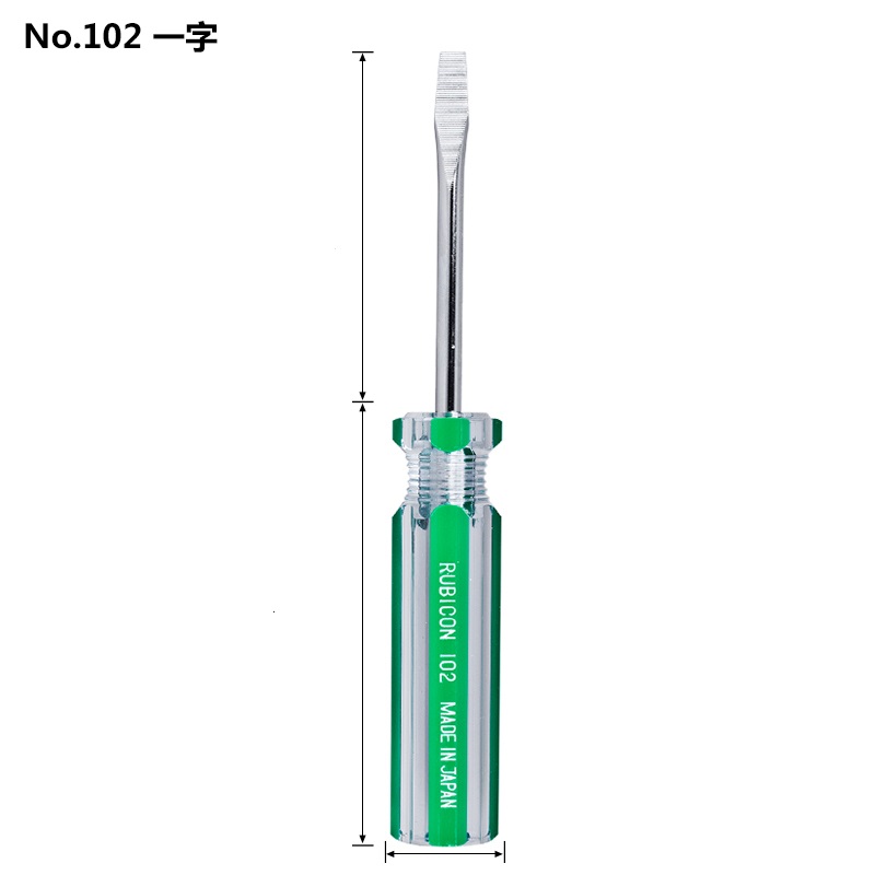 RUBICON 102 / 12 inch Screwdriver Flat Japan