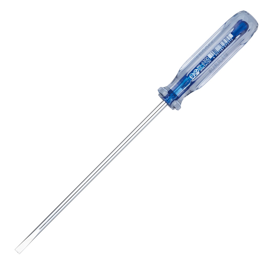 Vessel Screwdriver  No.6300 Flat 6 x 100 Japan