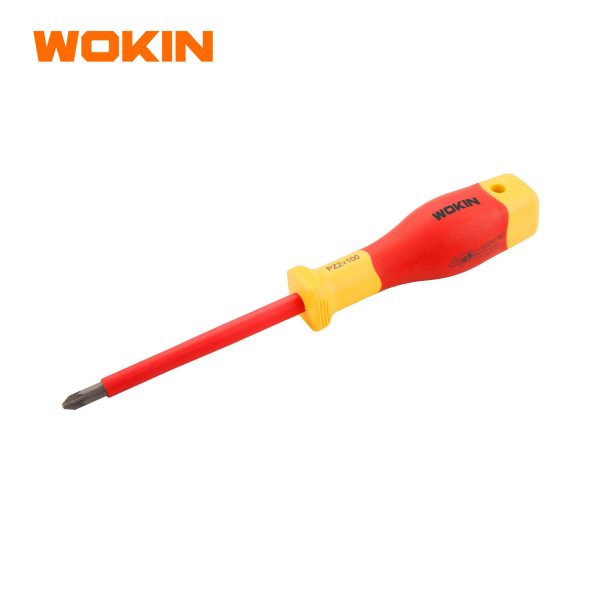 Wokin PZ0x60mm INSULATED POZI SCREWDRIVER PREMIUM LINE 561700