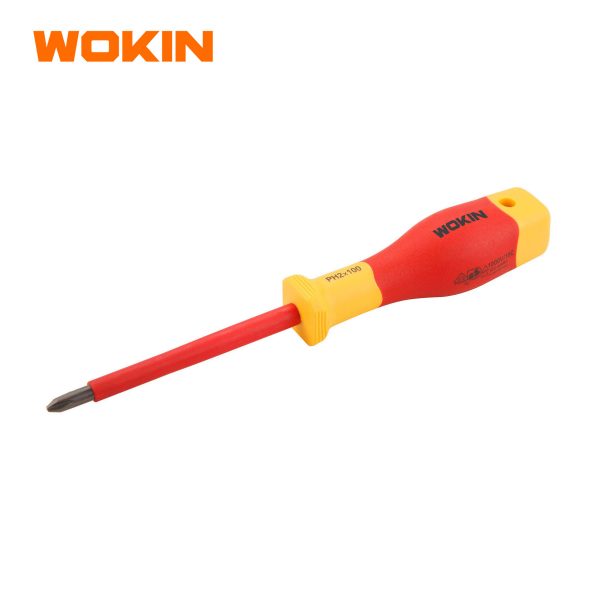 Wokin PH0x60mm INSULATED PHILLIPS SCREWDRIVER PREMIUM LINE 561600