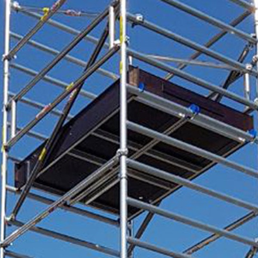 [1210037] منصة سقالة المونيوم Marchetti ALUTOWER  Platform size: m 0.87 x 1.80  Italy Model 50072