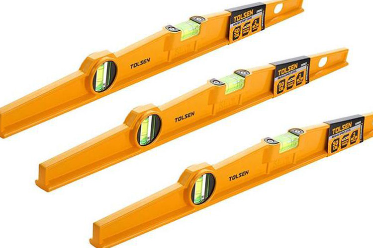 TOLSEN INDUSTRIAL BRIDGE SPIRIT LEVEL 60CM / 24" ALLUMINIUM FRAME 35061