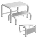 Marchetti Golia stool foldable 2 steps height 34 cm