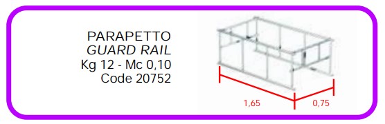 Aluminium Marchetti Safety Grill No. 50053 Italy