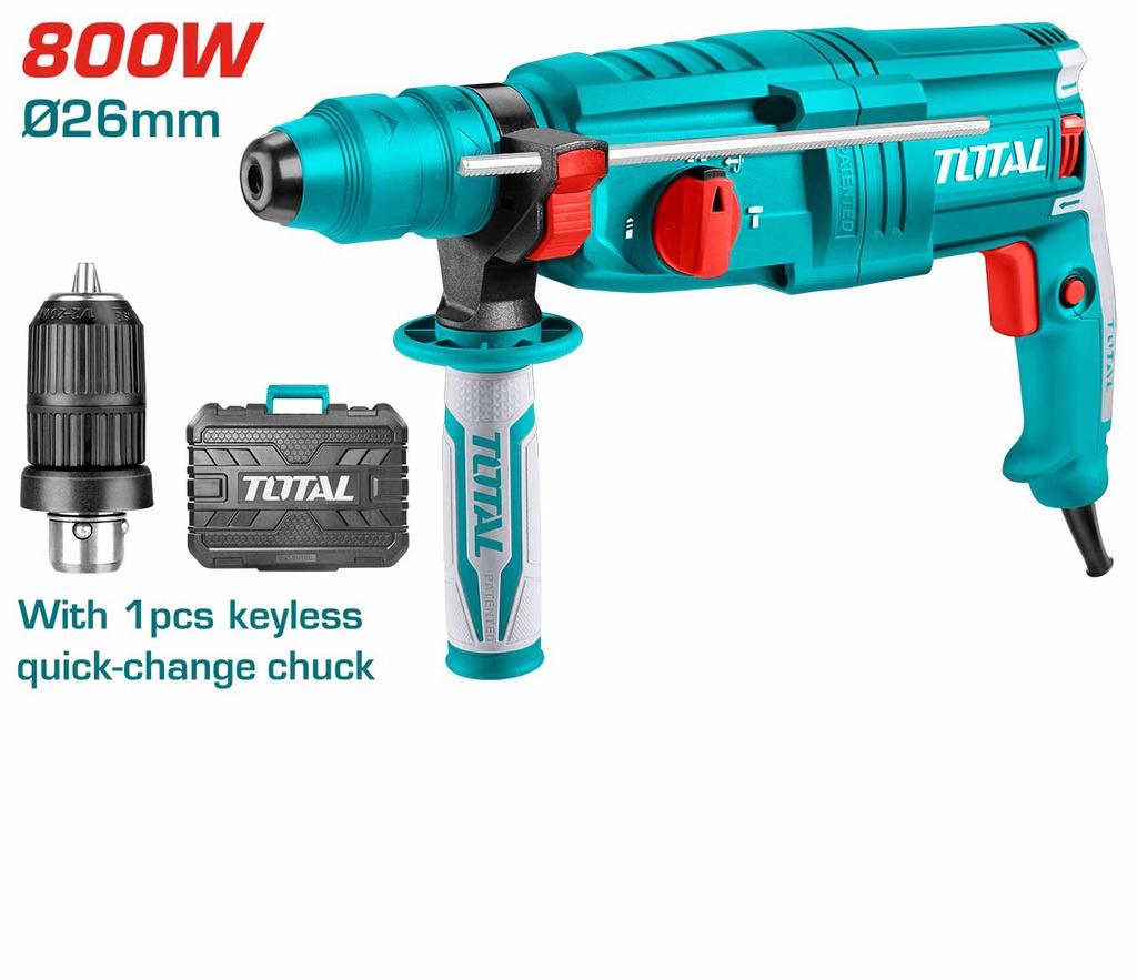Total ROTARY HAMMER 800W TH308268-2