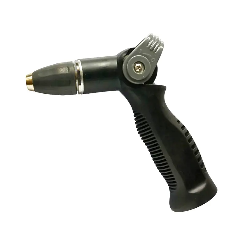 Aluminum Thumb Control Spray Nozzle with Soft Grid Holder and Brass Adjustable Nozzle, 3/4" FIP