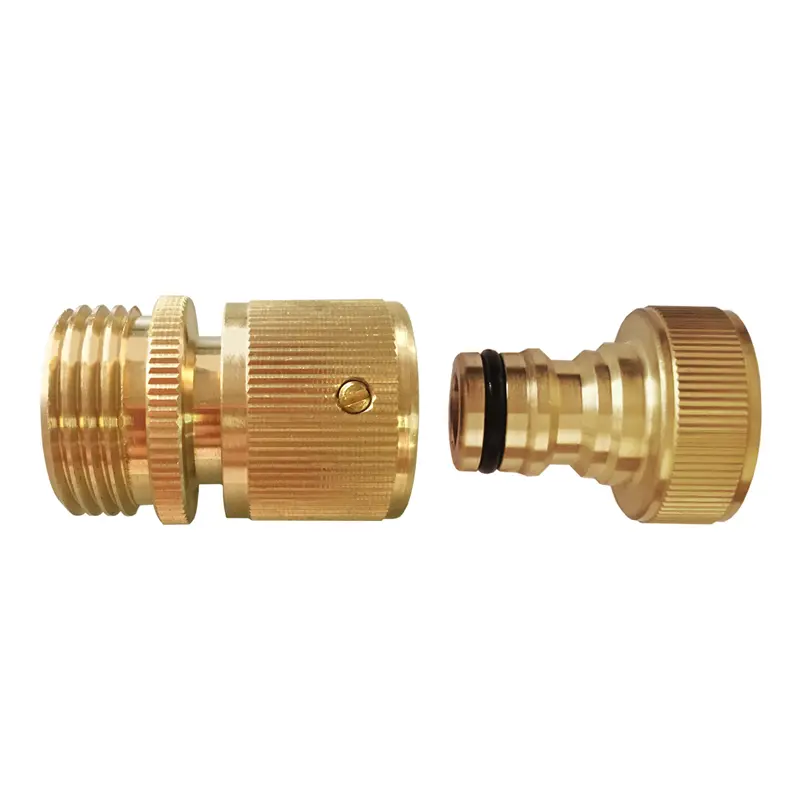 Brass Male Thread Quick Connector, 1" MIP3/4" x coupling, Brass Female Threaded Tap Adaptor, FIP