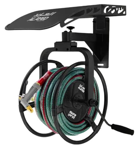 حامل هوز 360 درجة مع هوز 50 متر العايد