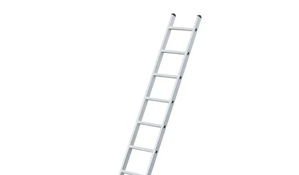Single Aluminium Ladder 12 Steps China  - 3.40 M
