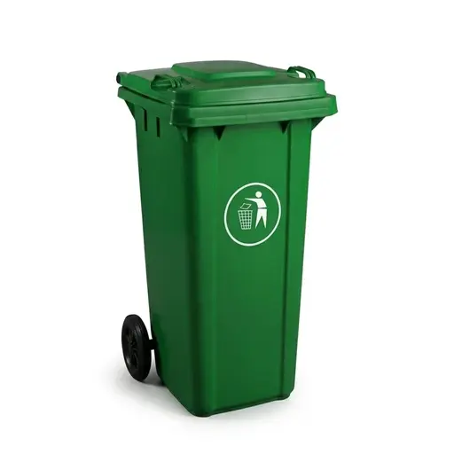 trash can -  240 L - Green - KSA