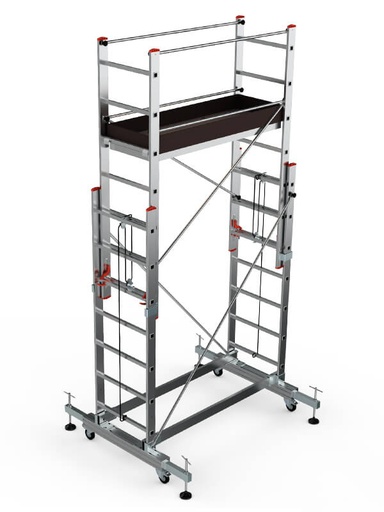 [1380040] Sarayli ALUMINUM SCAFFOLD 2X11= 5.3 METERS Turkey