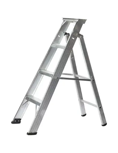 [1390004] Zamil Aluminum A Type Ladder 4 Step DPL-04