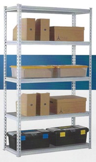 [1510031] Industrial Shelf Black 35*85*180 GRZ63414 
