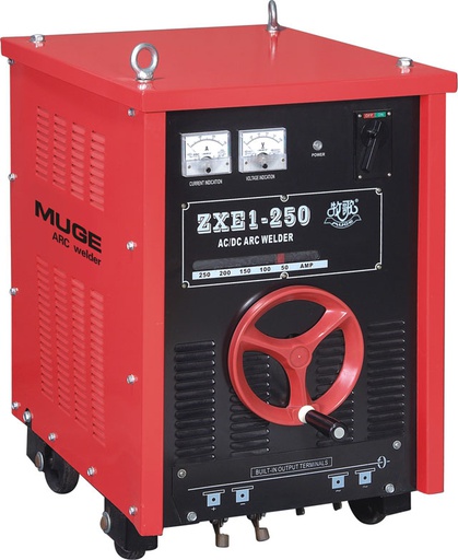 [3110018] Heavy Duty Industrial Ac/dc Arc Welding Machine With Wheel ZXE1-250