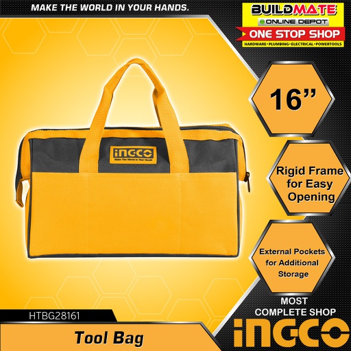 [5200210] Ingco Tool Bag 16&quot; HTBG28161 