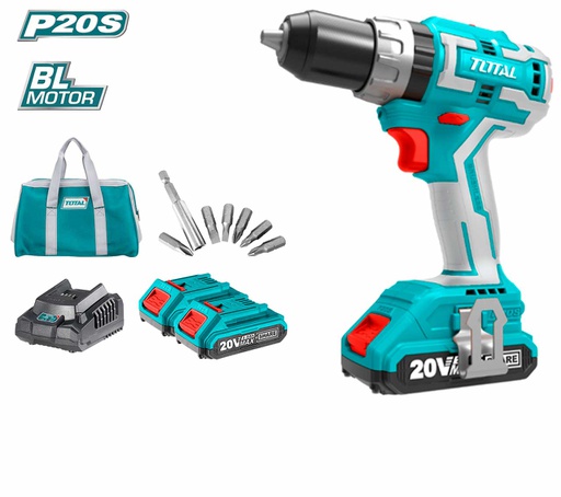 [TIDLI20608] TOTAL 20V Lithium-Ion Brushless impact drill TIDLI20608