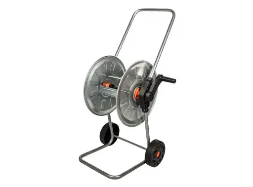 [ART210IT] italy Galvanized hose reel cart 50M 1/2"
