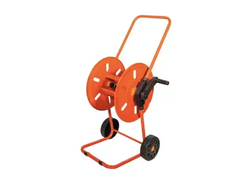[ART211IT] italy Painted steel hose reel cart 1/2" 50m